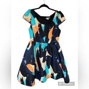 Anthro Moulinette Souers Fit and Flare Dress